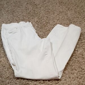 Old Navy Women's Crisp White Straight Leg Jeans